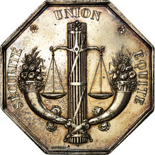 Francja, Token, Ubezpieczenie, La Fraternelle, Incendie, 1838, Dubois