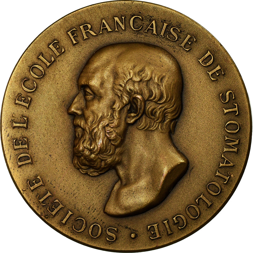 Frankreich, Medaille, Société de l'Ecole Française de Stomatologie, Marey