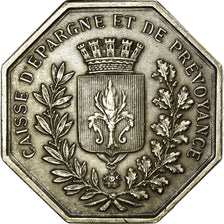 France, Token, Caisse d'épargne et de prévoyance de Lille, AU(55-58), Silver