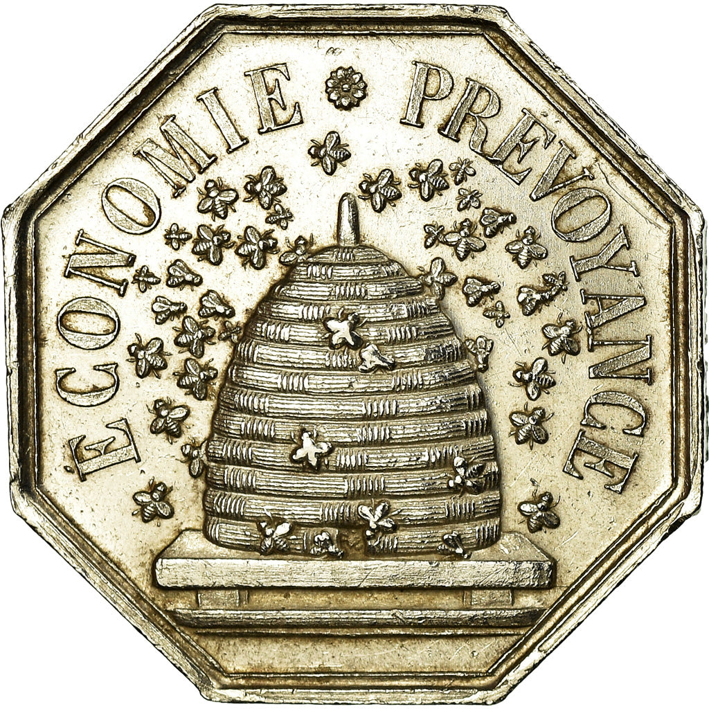 France, Jeton, Caisse d'Epargne de Valenciennes, 1835, SUP, Argent, Jacqmin:103