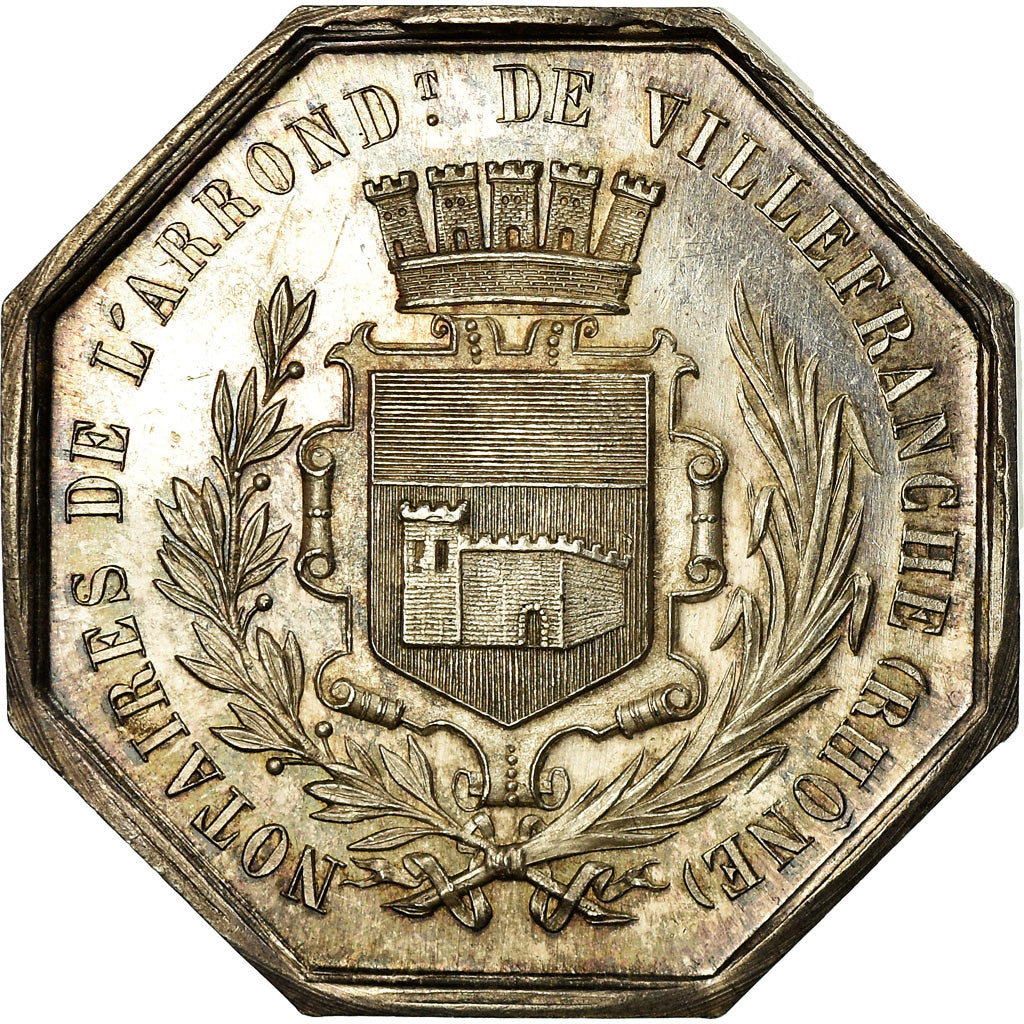 Francja, Token, Notaires de l'Arrondissement de Villefranche, Rhône, Totter
