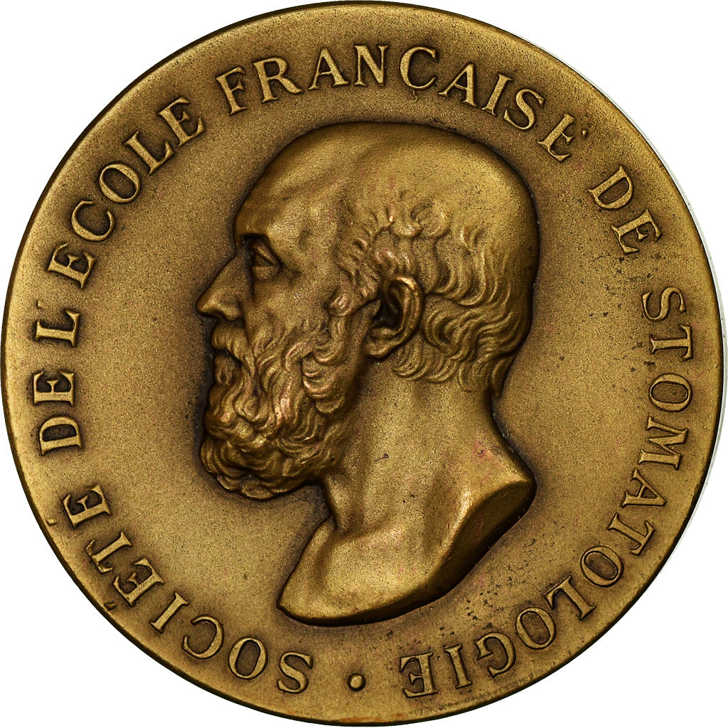 Frankreich, Medaille, Société de l'Ecole Française de Stomatologie, Marey