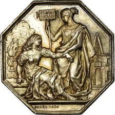 Frankrijk, Token, Insurance, La Nationale, Incendie, 1830, Barre, ZF+, Zilver