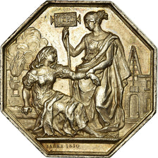 Francia, Token, Insurance, La Nationale, Incendie, 1830, Barre, EBC, Plata