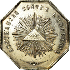 Francia, Token, Insurance, Compagnie la Providence, Incendie, 1838, BB+