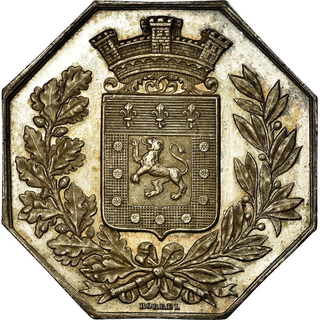 France, Token, Insurance, Mutuelle de Poitiers, Incendie, Borrel.A, MS(60-62)