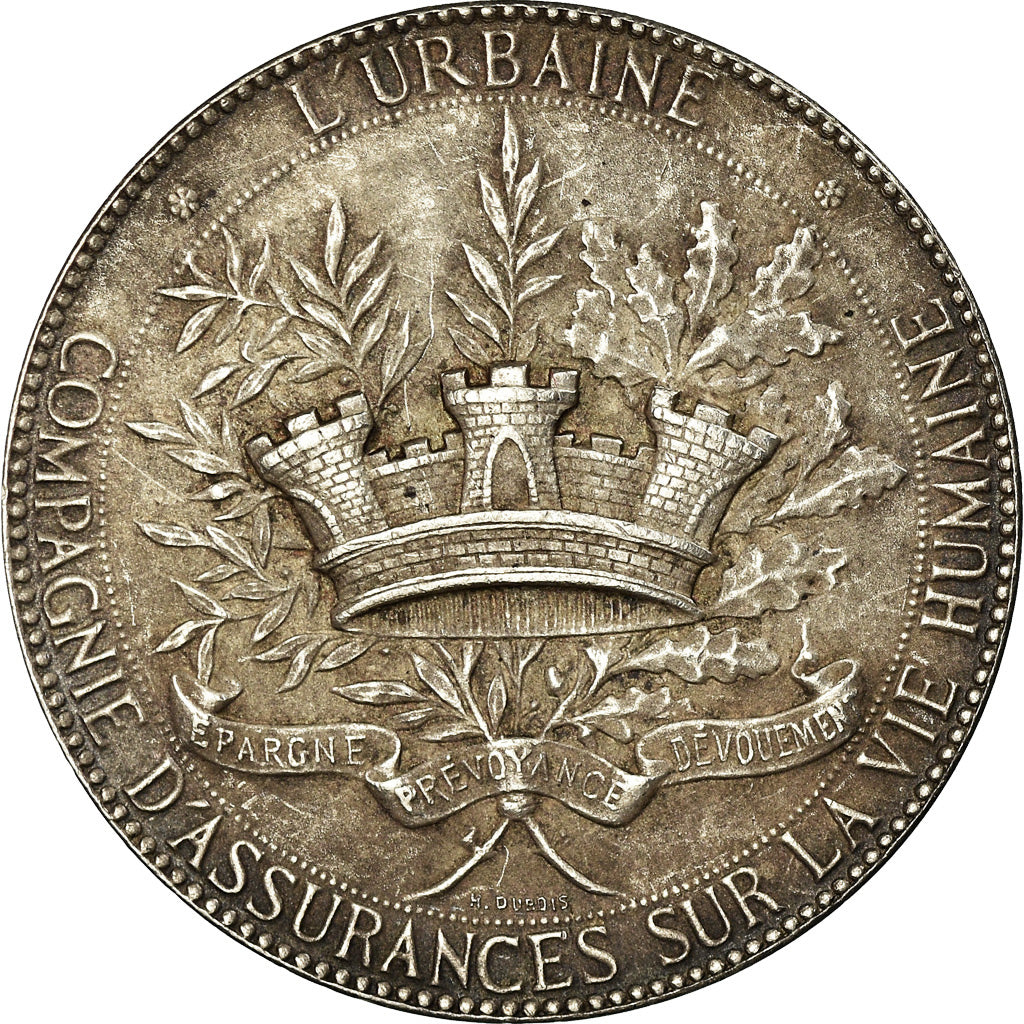 France, Jeton, Insurance, L'Urbaine, Compagnie d'Assurance sur la Vie Humaine