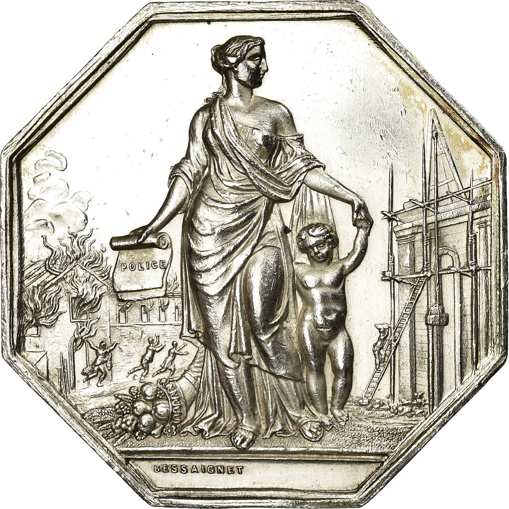Frankrijk, Token, Insurance, L'Union, Incendie et Vie Humaine, Dessaignet, PR