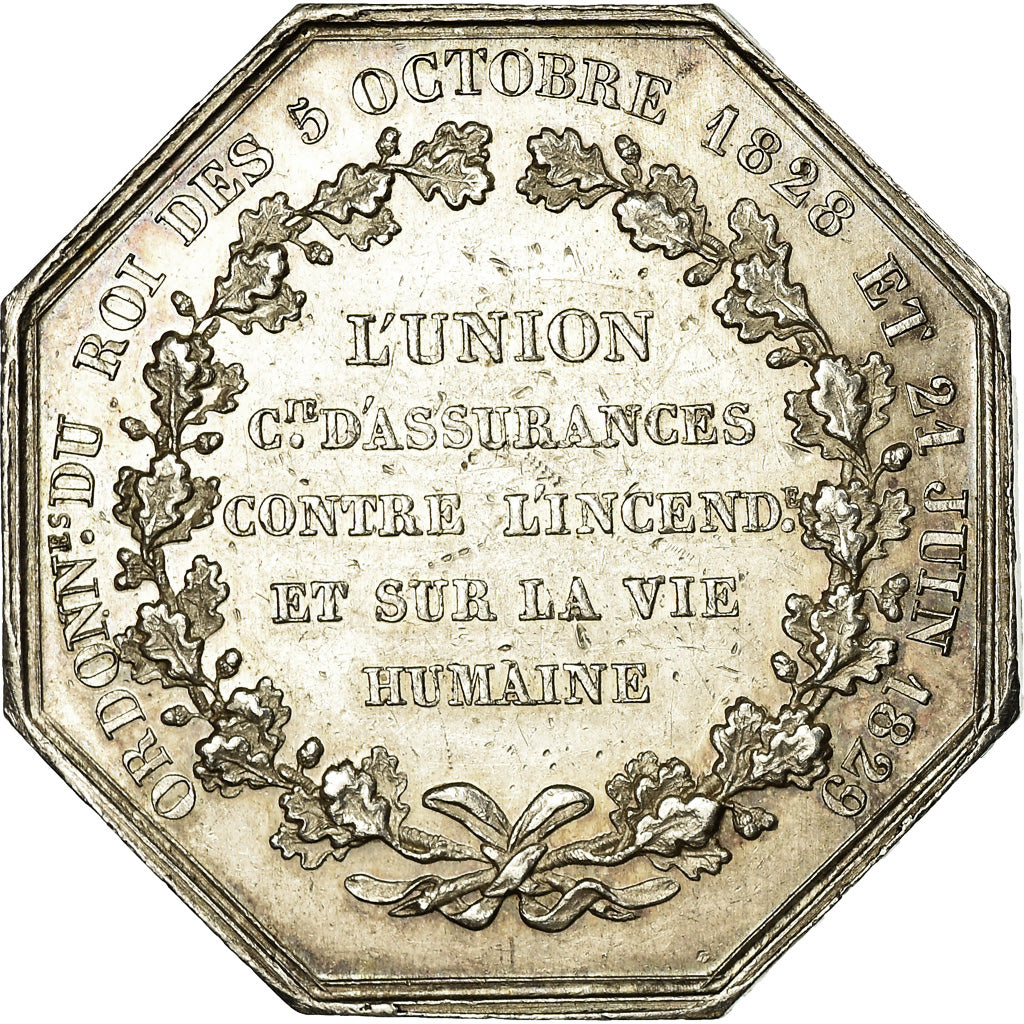 Frankreich, Token, Insurance, L'Union, Incendie et Vie Humaine, Dessaignet, SS+