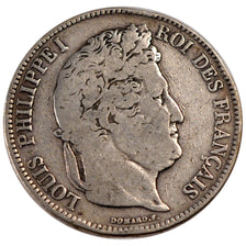 Louis Philippe Ier, 5 Francs Tête laurée