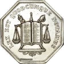 France, Token, Notaires de l'Arrondissement de Bourg, Charrasse, MS(60-62)