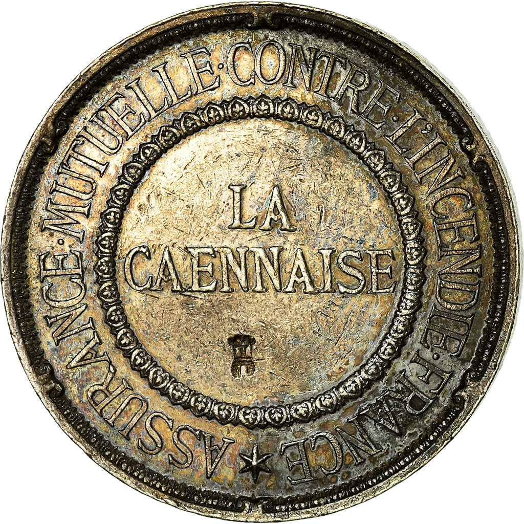 Frankrijk, Token, Insurance, La Caennaise, Mutuelle contre l'Incendie, ZF+