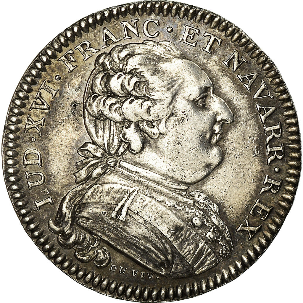 Frankrijk, Token, Louis XVI, Chambres d'Assurances de Rouen, PR, Zilver