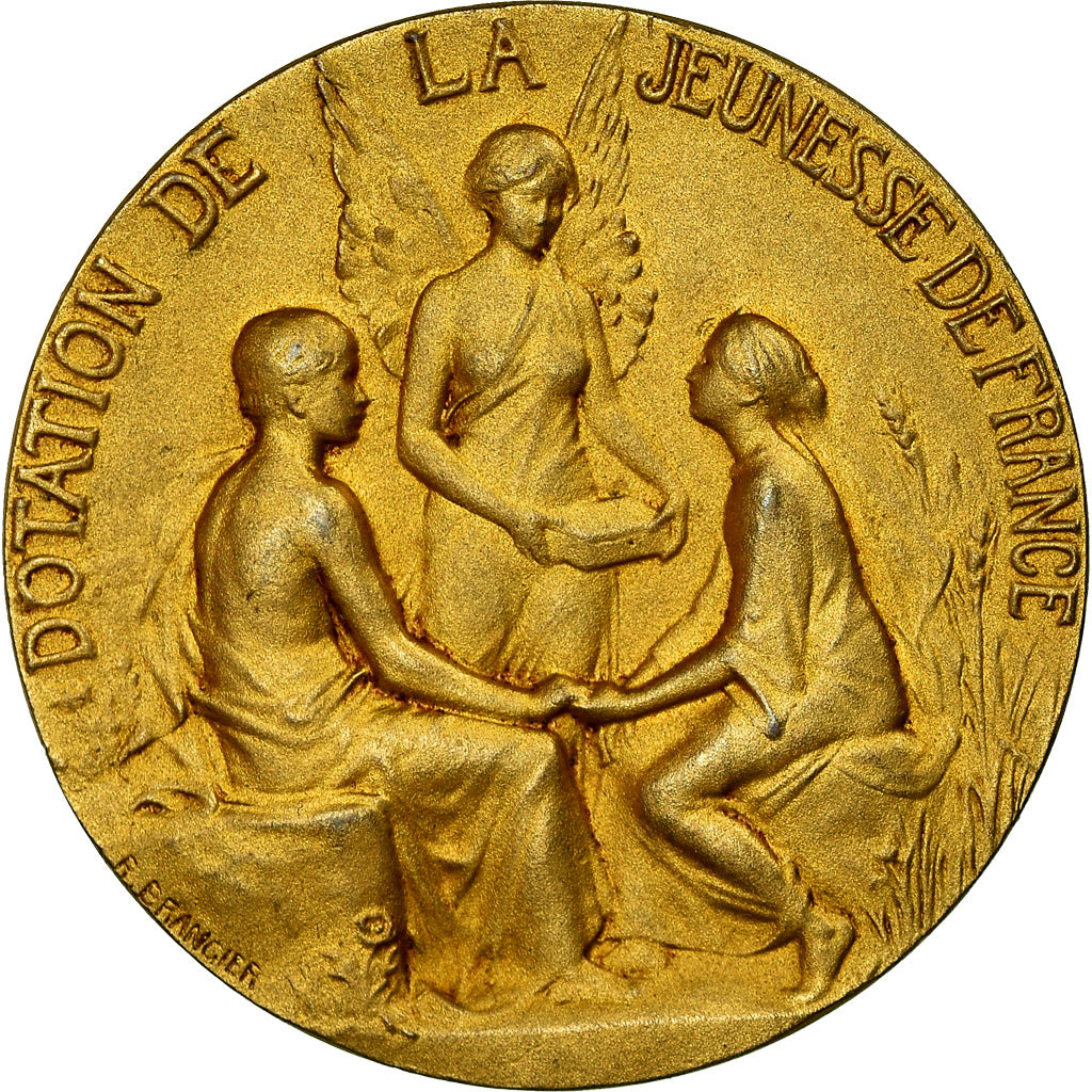 France, Token, Épargne et Solidarité de l'Enfance, 1921, Brangier, AU(55-58)