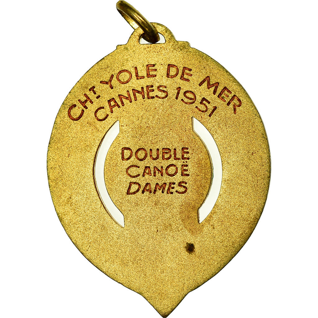 Frankrijk, Medaille, Championnat, Yole de Mer, Double Canoë Dames, Cannes