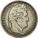 Moneta, Francia, Louis-Philippe, 5 Francs, 1831, Rouen, MB+, Argento, KM:745.2