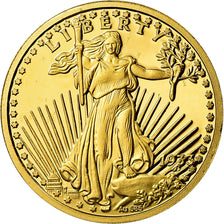 France, Medal, Réplique de la 20 Dollars Gold Eagle, History, MS(65-70), Gold