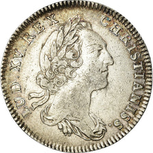 Francja, Token, Louis XV, Trésor Royal, Historia, 1752, AU(50-53), Srebro