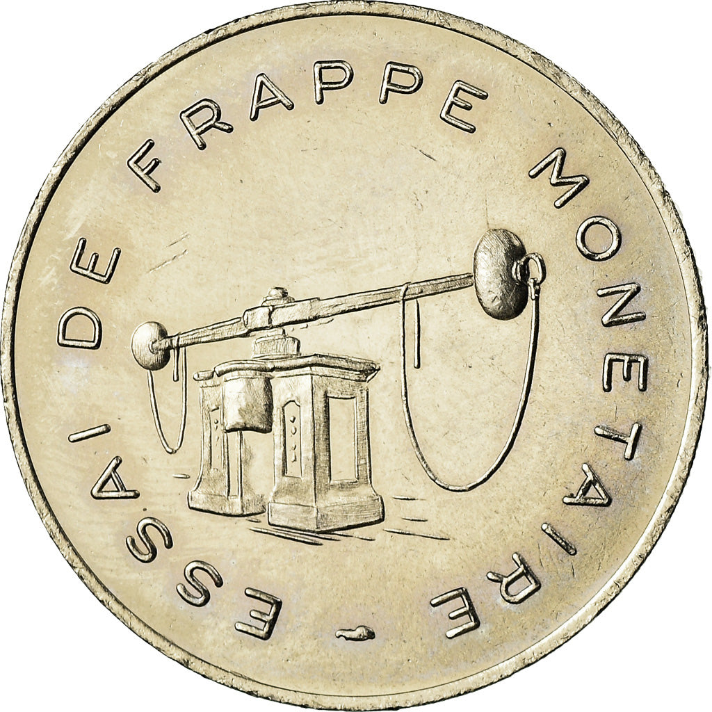 France, Medal, Essai de Frappe Monétaire, Pessac, MS(63), Copper-nickel