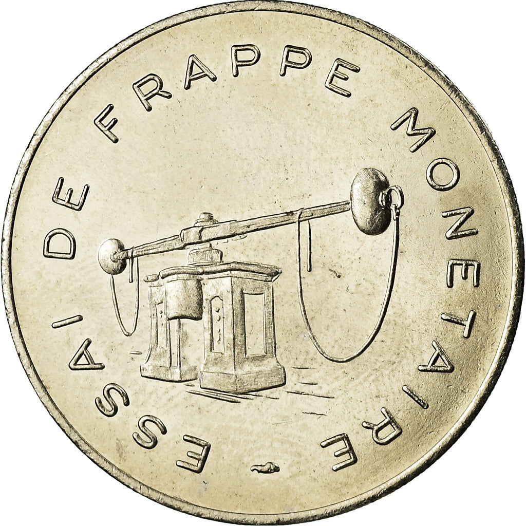 France, Medal, Essai de Frappe Monétaire, Pessac, MS(63), Copper-nickel
