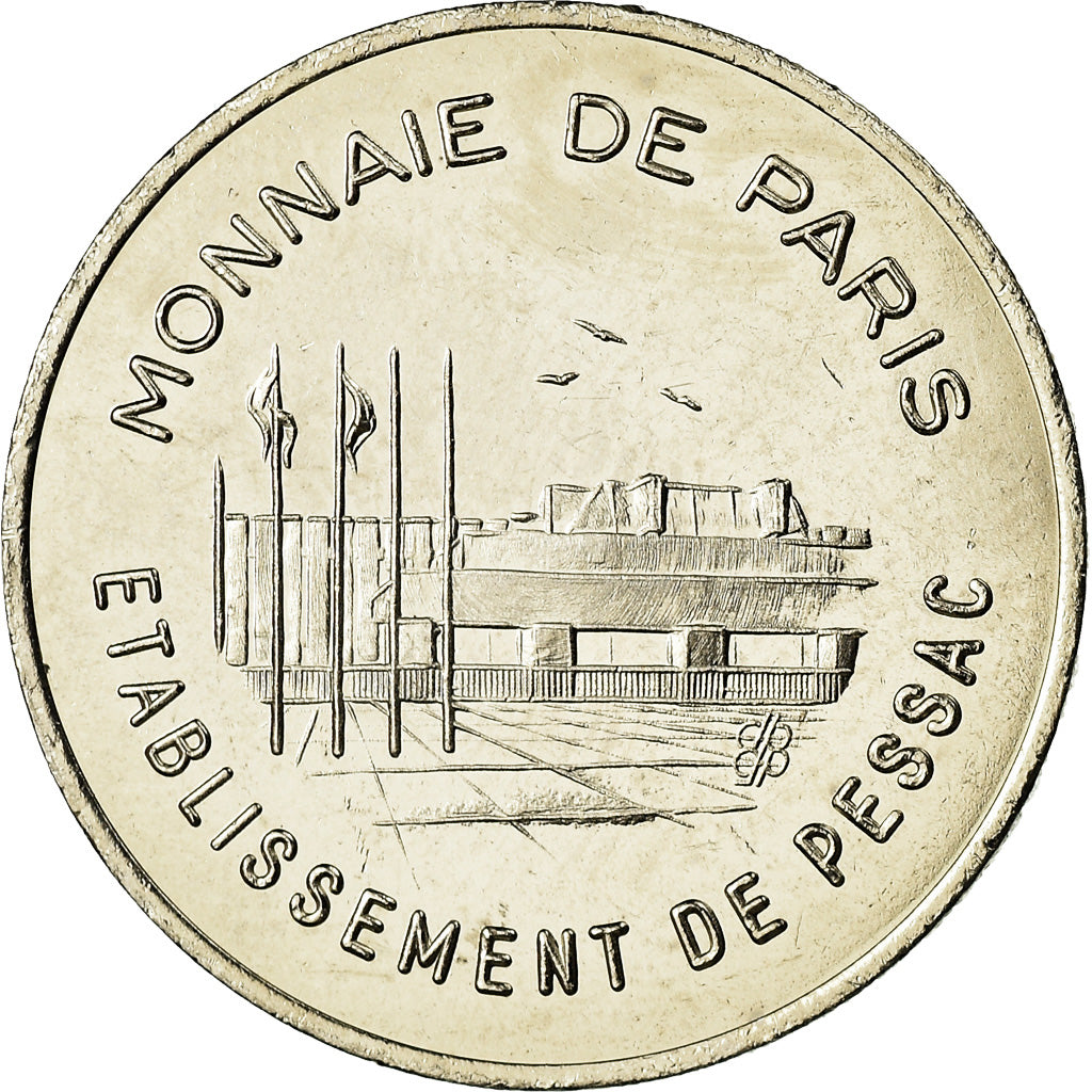 France, Medal, Essai de Frappe Monétaire, Pessac, MS(63), Copper-nickel