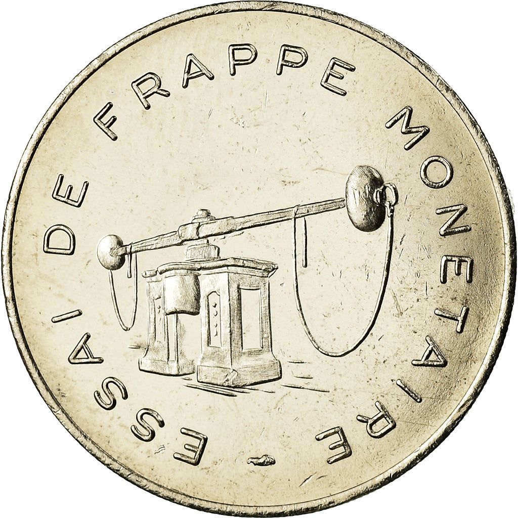 France, Medal, Essai de Frappe Monétaire, Pessac, MS(63), Copper-nickel