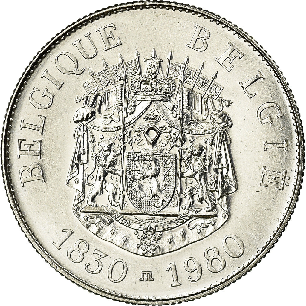 Belgium, Medal, Le roi Baudouin Ier, 1980, Thiébaud, MS(65-70), Silver