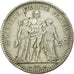 Moneta, Francia, Hercule, 5 Francs, 1877, Bordeaux, MB+, Argento, KM:820.2