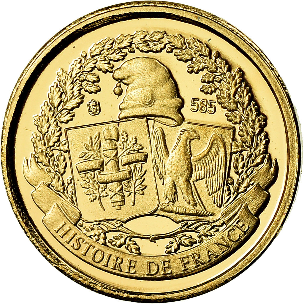 Francia, medaglia, Gustave Eiffel, 2009, FDC, Oro