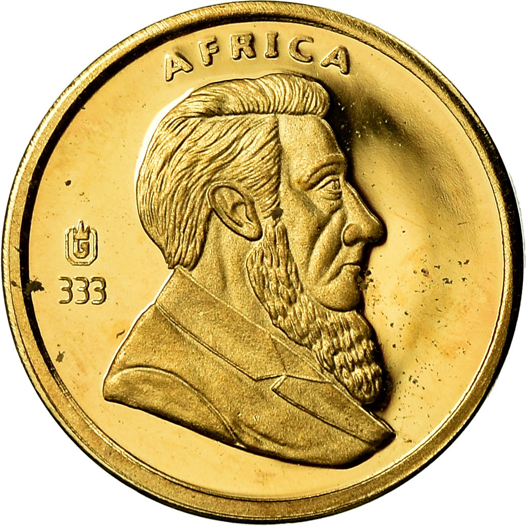 Afrique du Sud, Médaille, Krüger, 40 years Investment Coin, FDC, Or