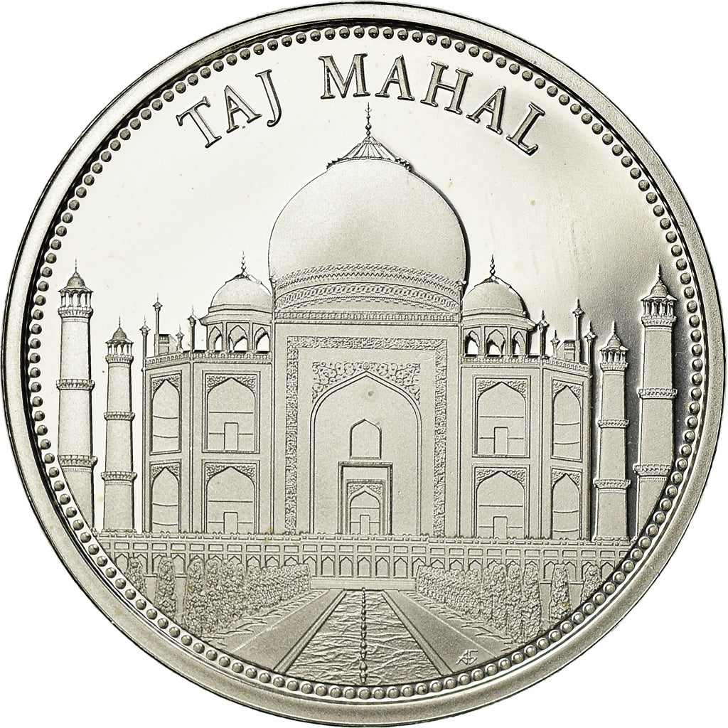Frankreich, Medaille, Merveilles du monde, Taj Mahal, Arts & Culture, UNZ