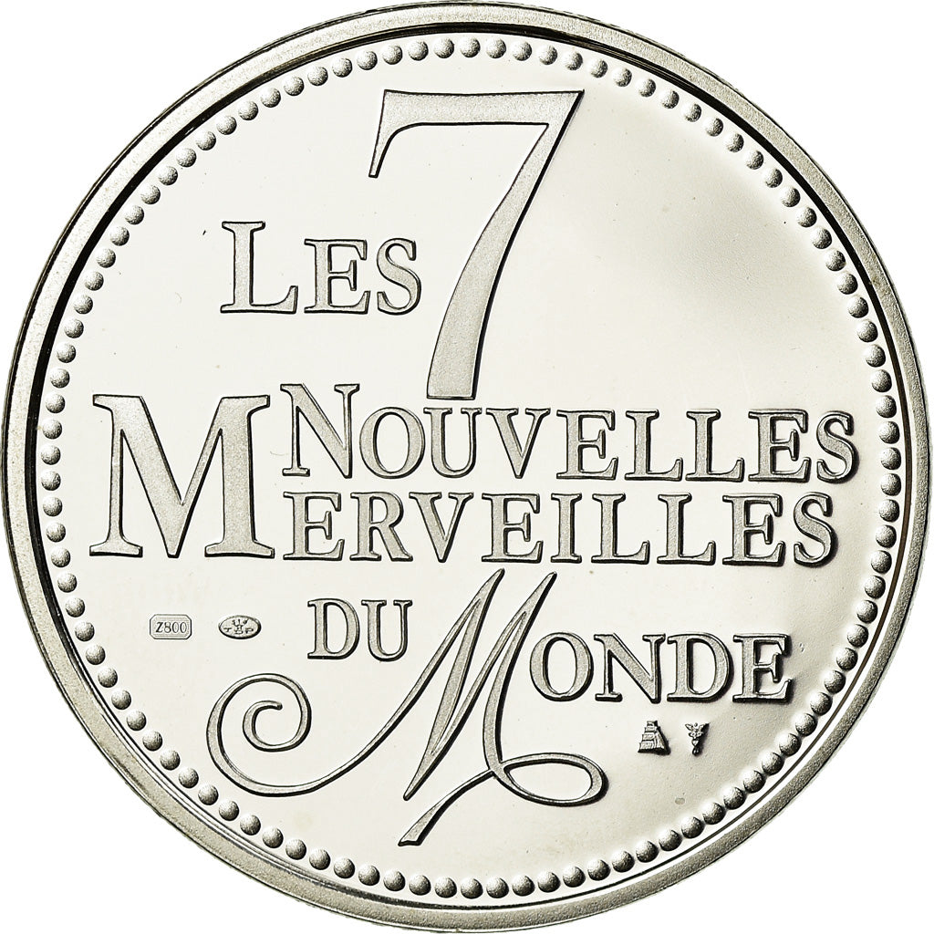 Frankreich, Medaille, Merveilles du monde, Taj Mahal, Arts & Culture, UNZ