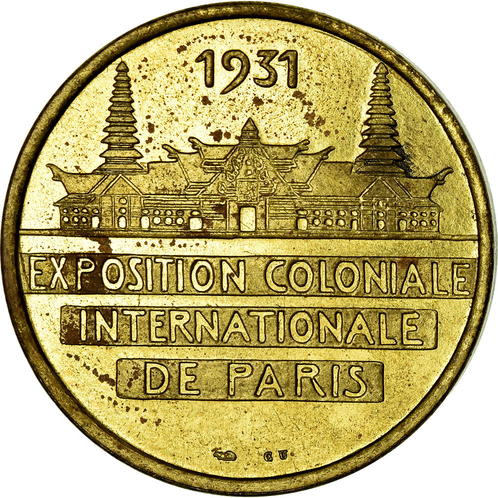 Frankrijk, Medaille, Exposition Coloniale Internationale, Paris, Asie, 1931