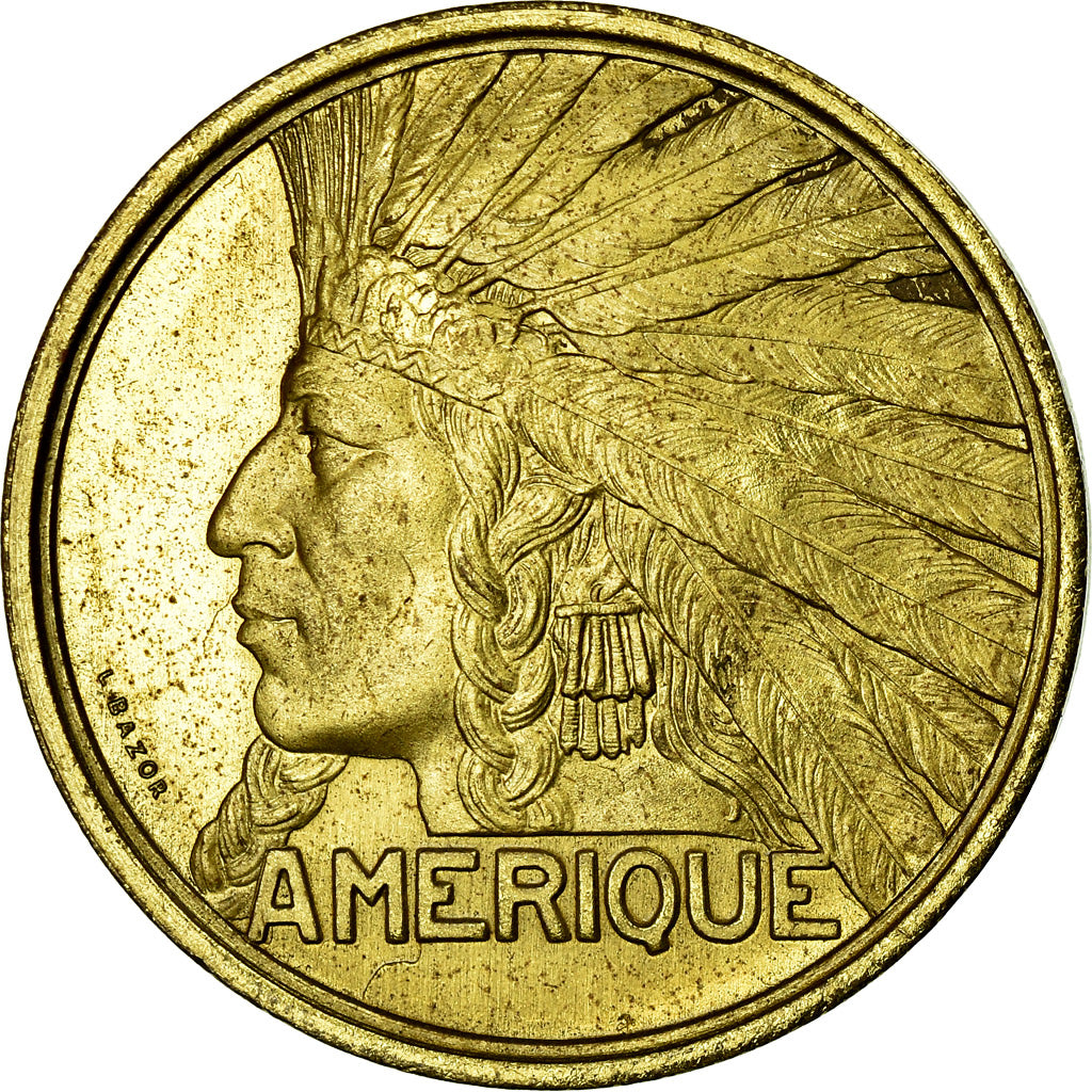 France, Medal, Exposition Coloniale Internationale, Paris 1931, Océanie, 1931