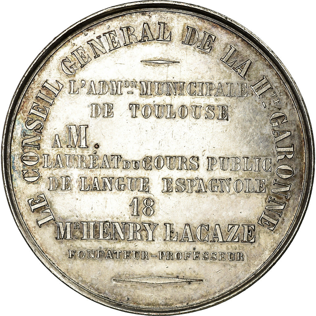 France, Token, Conseil Général de la Haute Garonne, Cours de Langue espagnole