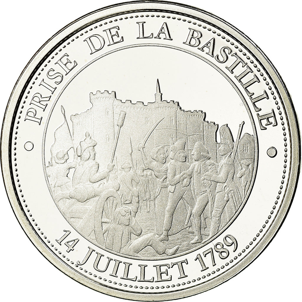Frankrijk, Medaille, Révolution Française, Prise de la Bastille, History, FDC