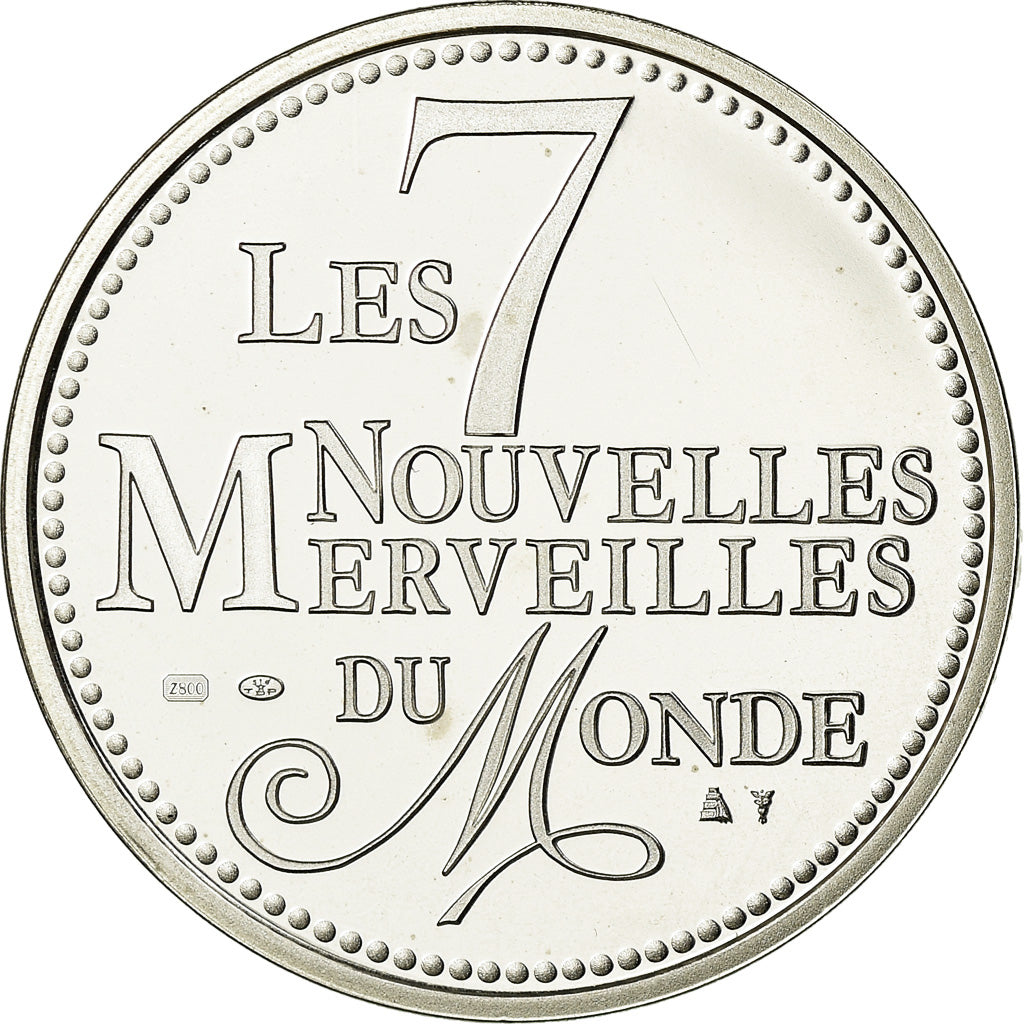 France, Medal, Merveilles du monde, Statue du Christ Rédempteur, Arts &