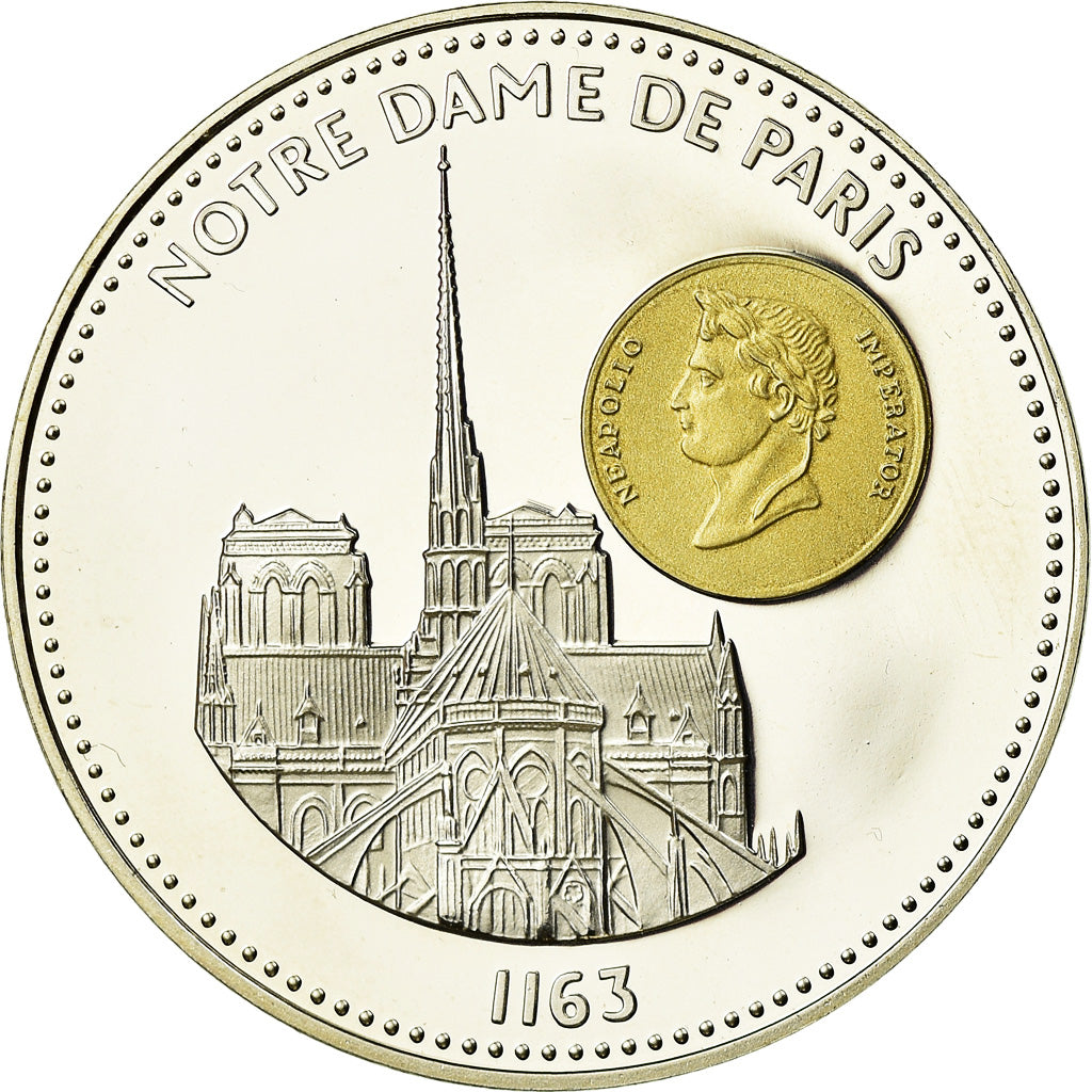 Francia, medaglia, Les Joyaux de Paris, Notre-Dame de Paris, Arts & Culture