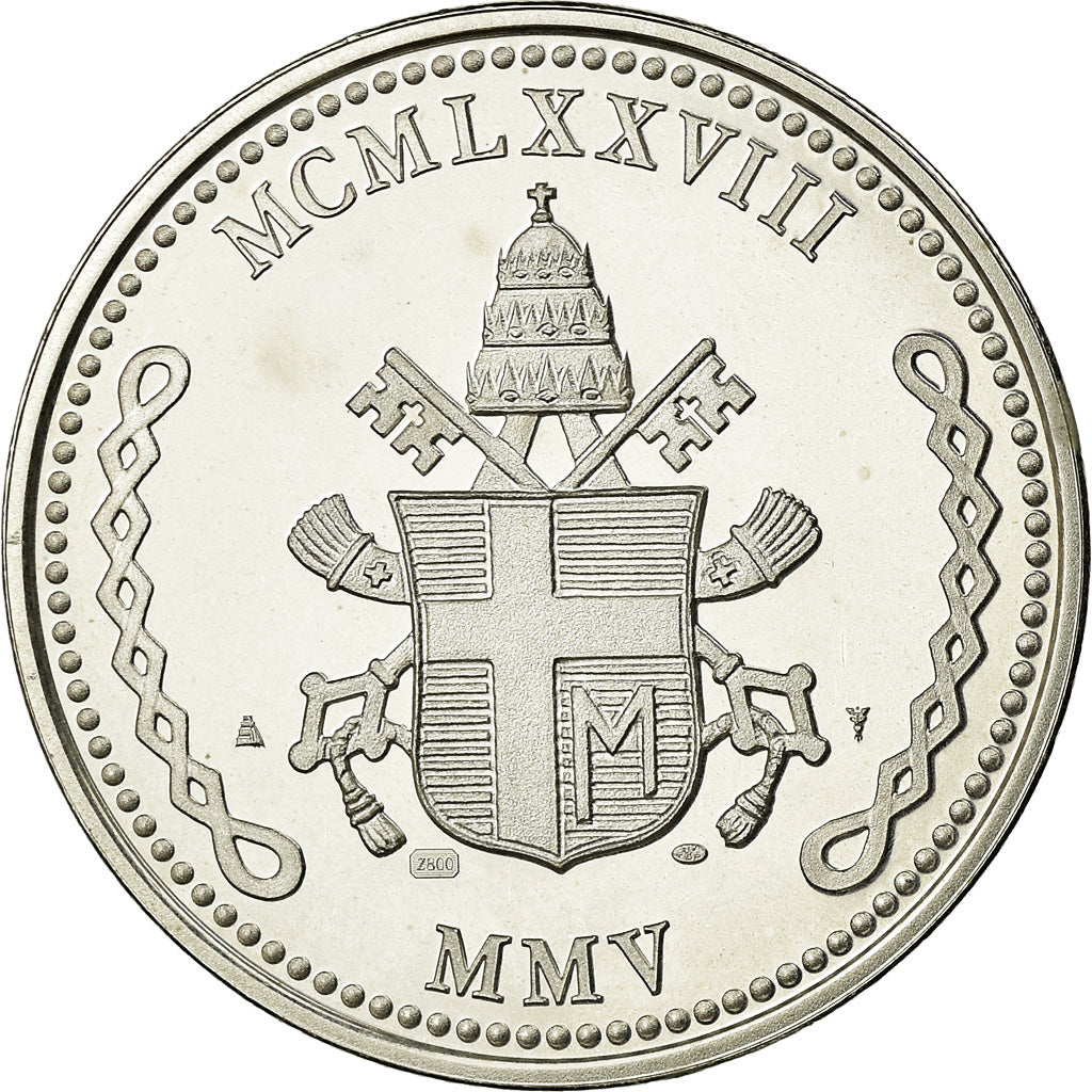 Vatican, Medal, Jean-Paul II, Religions & beliefs, MS(65-70), Silver