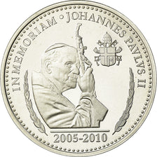 Vatican, Medal, Jean-Paul II, Religions & beliefs, 2010, MS(65-70), Silver