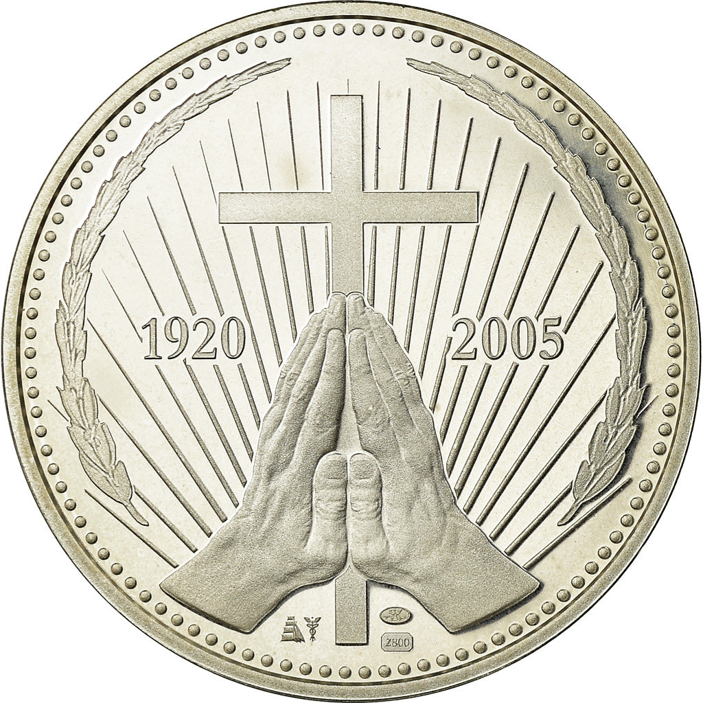 Vatican, Medal, Jean-Paul II, Religions & beliefs, 2010, MS(65-70), Silver