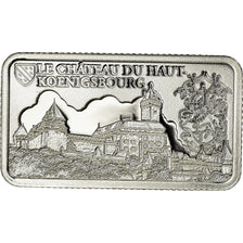 Francja, Medal, Lingotin d'Argent Pur, Le Château du Haut-Koenigsbourg, Sztuka