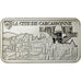 France, Médaille, Lingotin d'Argent Pur, La Cité de Carcassonne, Arts &