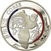 France, Medal, La Corse, Geography, MS(65-70), Silver