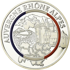 France, Médaille, Auvergne Rhône-Alpes, Geography, FDC, Argent