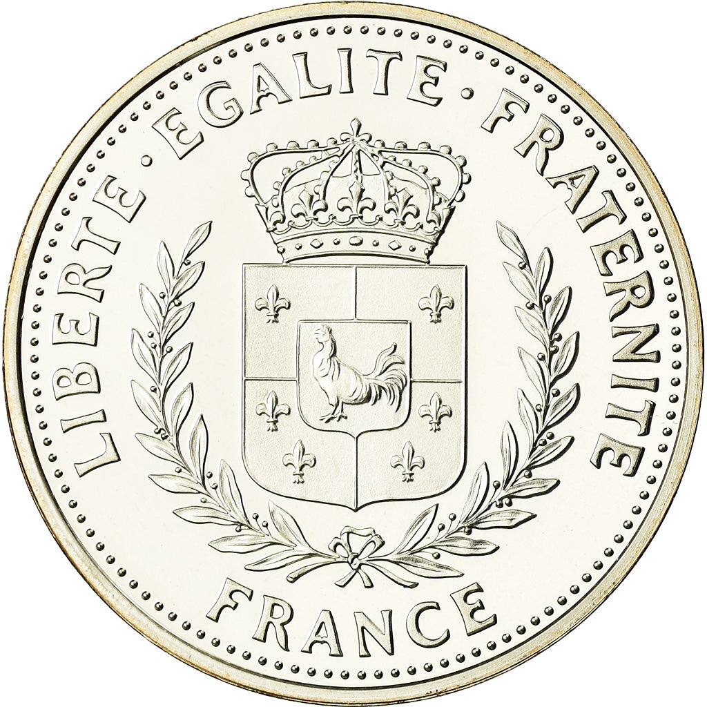 Frankrijk, Medaille, Ile-de-France, Geography, FDC, Zilver