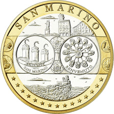 San Marino, Medal, Euro, Europa, MS(65-70), Silver