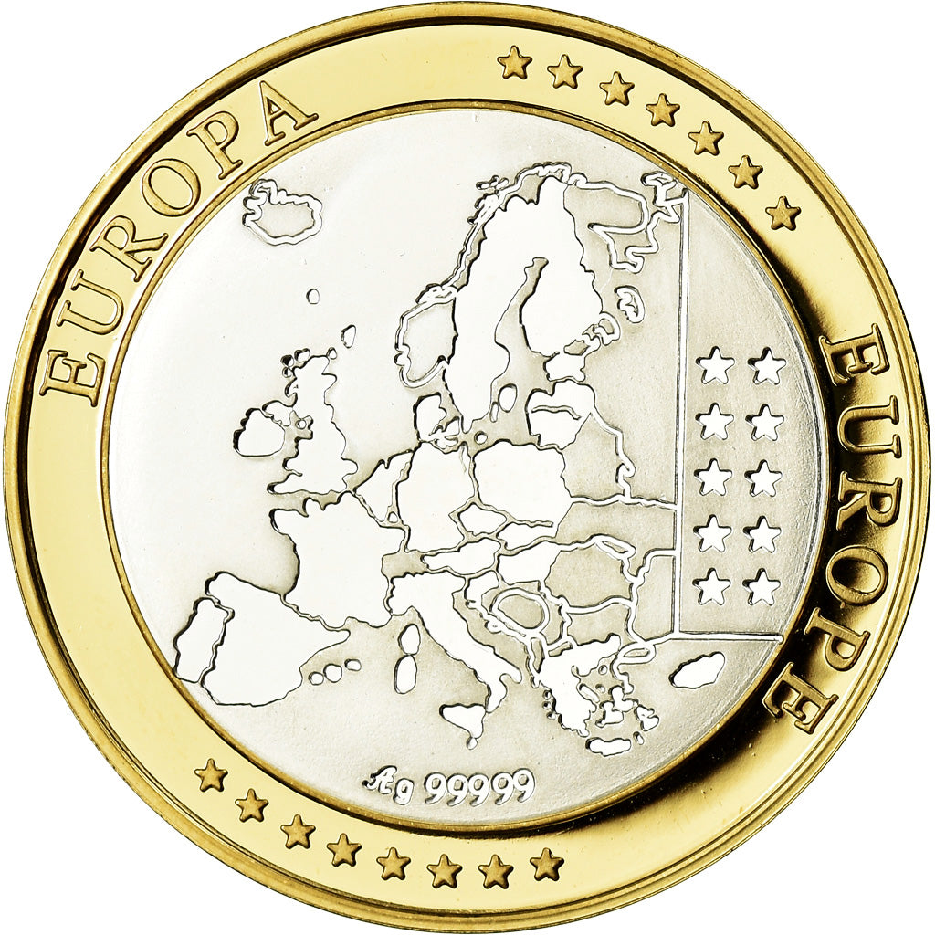 San Marino, Medal, Euro, Europa, MS(65-70), Silver
