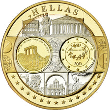 Greece, Medal, Euro, Europa, MS(65-70), Silver