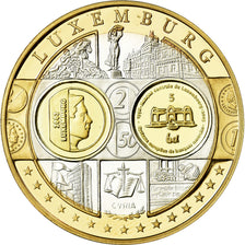 Luxembourg, Medal, Euro, Europa, MS(65-70), Silver
